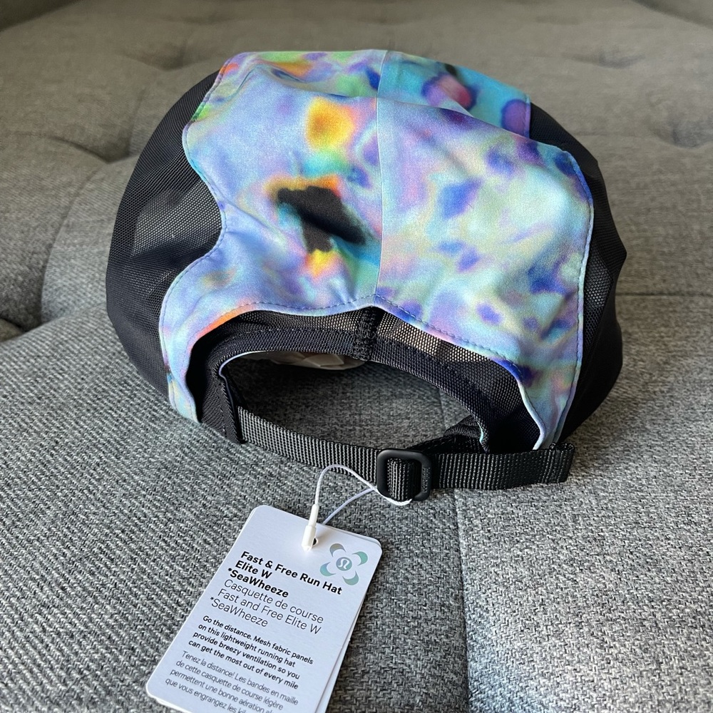 COPY - Lululemon Fast & Free Run Hat Elite Seawheeze NEW - Picture 3 of 9